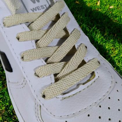 Imagem de Cadarço Chato 1,25cm Para Tênis Com Pontas Reforçadas