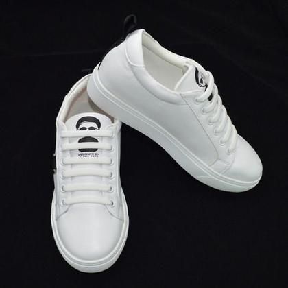 Imagem de Cadarço De Silicone Elástico Adulto 01 Par Com 16pçs