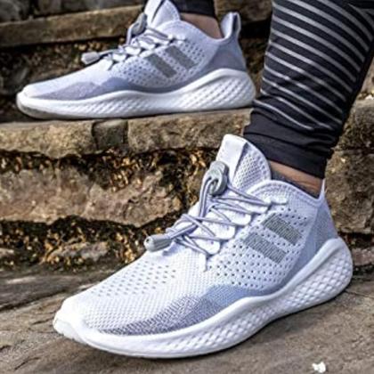 Imagem de Cadarço Elástico Lock Laces - Cinza Liso