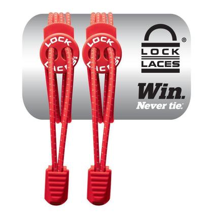 Imagem de Cadarço Elastico Lock Laces Vermelho