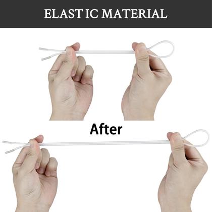 Imagem de Cadarços endotoelásticos sem gravata elástica para sapatos Hey Dude