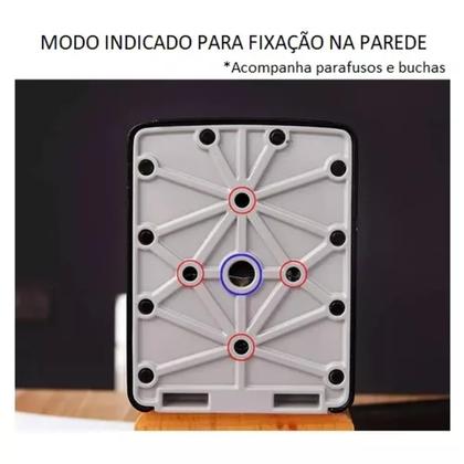 Imagem de Cadeado Caixa Segredo Cofre Parede Guarda Chaves Objetos