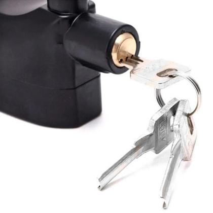 Imagem de Cadeado Com Alarme Antifurto Prova De Água Luatek