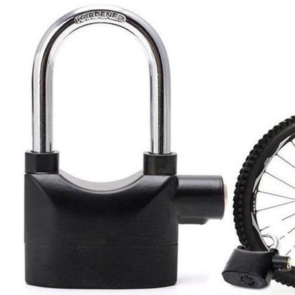 Imagem de Cadeado Com Alarme Antifurto Prova De Água Luatek