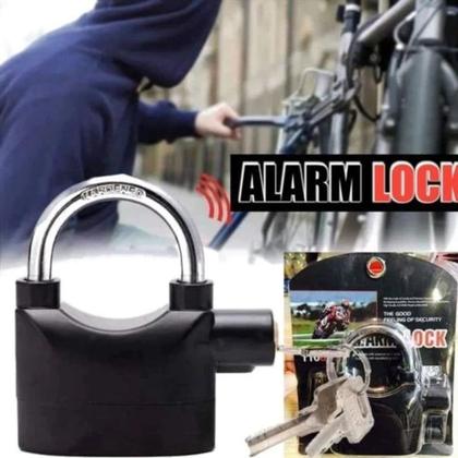 Imagem de Cadeado com Alarme Para Garantir Sua Tranquilidade