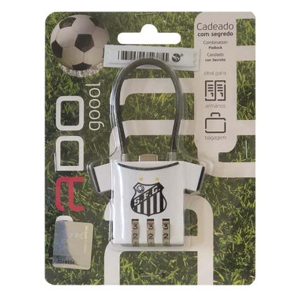 Imagem de Cadeado Com Segredo Times Futebol Linha Goool Pado 3 Combinações