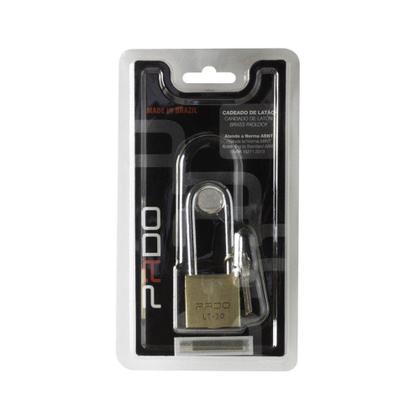 Imagem de Cadeado Pado Haste Longa em Latão com Duas Chaves