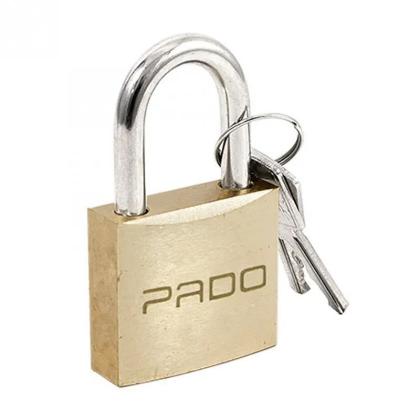 Imagem de Cadeado pado latão maciço reforçado original lt-35mm