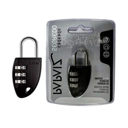 Imagem de Cadeado Papaiz Segredo Preto CS23