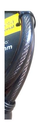 Imagem de Cadeado Para Bike Com Cabo De Aço Com Duas Chaves Só Qualidade