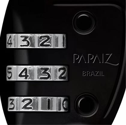 Imagem de Cadeado segredo papaiz cs23 30mm zamac senha código combinação numérica mala armário bicicleta moto baú mochila academia