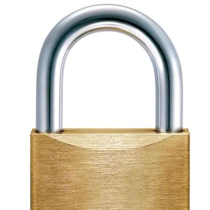 Imagem de Cadeado Standard Latão CR 45 Mesmo Secredo PAPAIZ