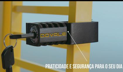 Imagem de Cadeado Tetra para Portão Dovale N.3 - 50 X 30 mm