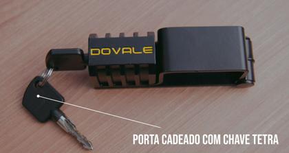 Imagem de Cadeado Tetra para Portão Dovale N.3 - 50 X 30 mm