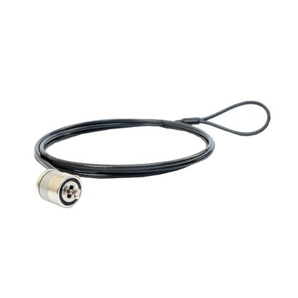Imagem de Cadeado Tranca de Segurança para Notebook Ultrabook Netbook Cabo de Aço com Chave 1,8 Metros