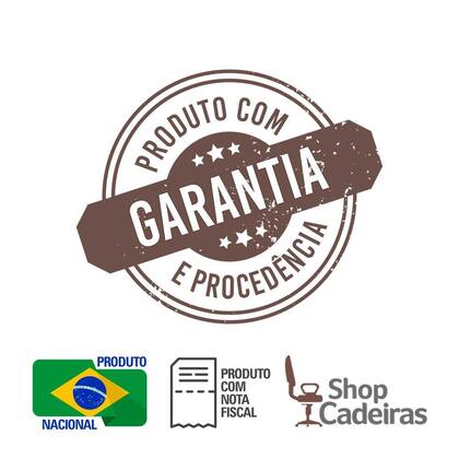 Imagem de Cadeira Ágata Diretor Pé Sky Braço Corsa Revestimento Preto
