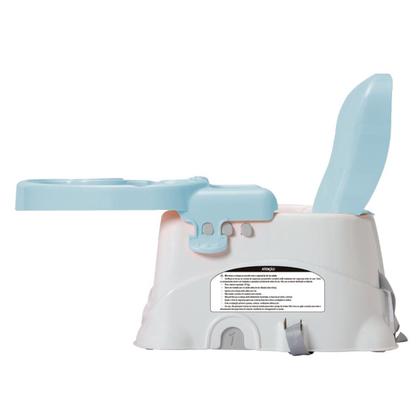 Imagem de Cadeira Alimentação Portátil 3 Posições Altura até 23Kg Azul