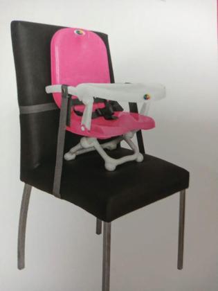 Imagem de Cadeira Alimentação Portátil Papinha Rosa Tutti Baby