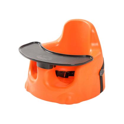 Imagem de Cadeira Alimentação Portátil Tutti Baby Sauro Com Cinto Bandeja Removível Lavável 15kg Laranja