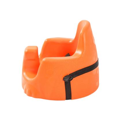 Imagem de Cadeira Alimentação Portátil Tutti Baby Sauro Com Cinto Bandeja Removível Lavável 15kg Laranja