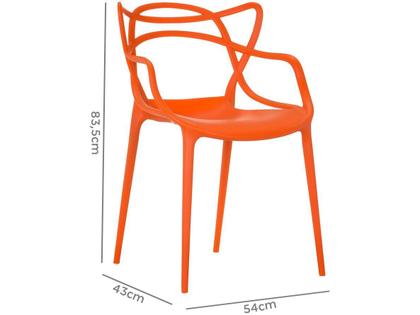 Imagem de Cadeira Allegra - Laranja