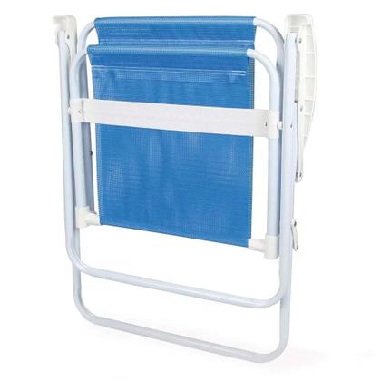 Imagem de Cadeira Alta Aço 110kg  Estrutura Resistente e Compacta