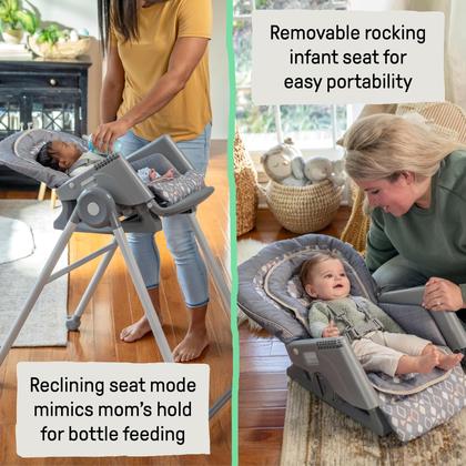 Imagem de Cadeira Alta Ingenuity Proper Positioner Deluxe 7 em 1