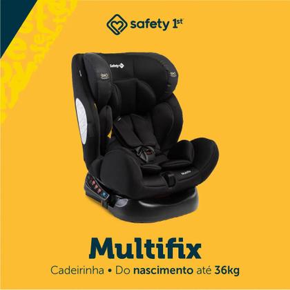Imagem de Cadeira Auto Safety 1st Multifix Isofix Preto 0-36kg