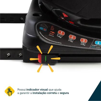 Imagem de Cadeira Auto Safety 1st Multifix Isofix Preto 0-36kg