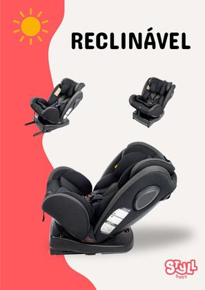 Imagem de Cadeira Auto Styll Baby 360 com Isofix 0 à 36kg 4 Posições