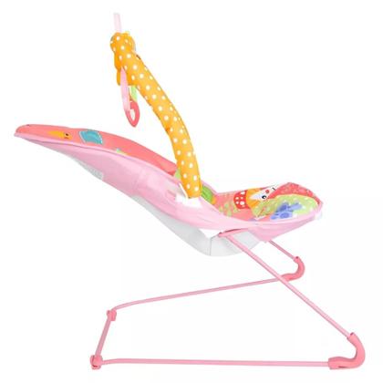 Imagem de Cadeira Baby De Descanso Musical Vibratória Com Mobile Rosa