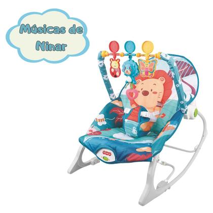 Imagem de Cadeira Balanço Descanso do Bebê 18kg Música Cinto Ajustável