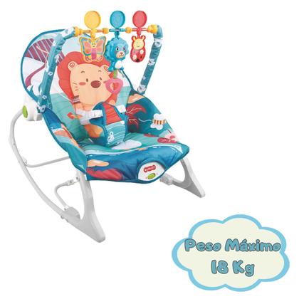 Imagem de Cadeira Balanço Descanso do Bebê 18kg Música Cinto Ajustável