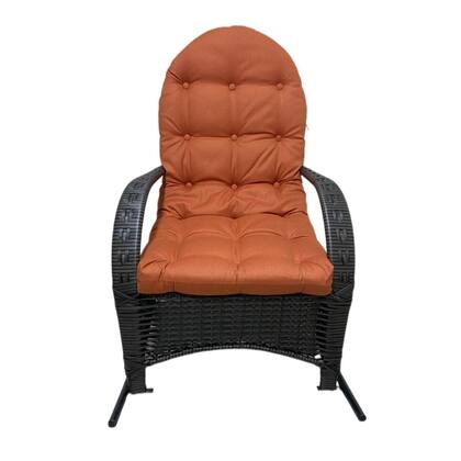 Imagem de Cadeira Balanço Poltrona Descanso Com Almofada Ergonômica