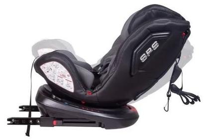 Imagem de CADEIRA BEBÊ AUTO 0 A 36 KG ISOFIX ROTAÇÃO STYLE BABY 360º CINZA