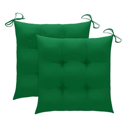 Imagem de Cadeira Benzara Blaire Outdoor, conjunto de 2 madeiras verdes e marrons