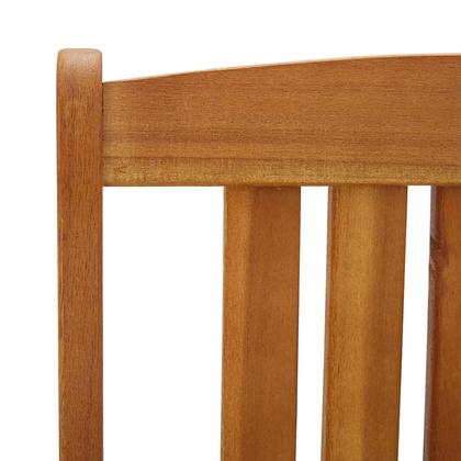 Imagem de Cadeira Benzara Blaire Outdoor, conjunto de 2 madeiras verdes e marrons