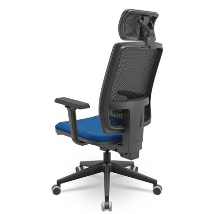 Imagem de Cadeira Brizza Tela 3D BackPlax Piramidal Com Apoio NR17 Plax