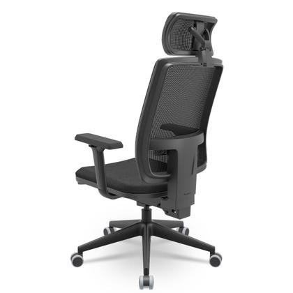 Imagem de Cadeira Brizza Tela 3D BackPlax Piramidal Com Apoio NR17 Plax