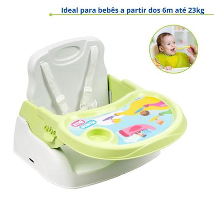 Imagem de Cadeira Cadeirinha Alimentação Mundo Bita Bebê Mesa Portátil Papinha Refeição Styll Baby