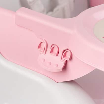 Imagem de Cadeira Cadeirinha De Alimentação Refeição Bebê Portátil Infantil 3 em 1 Personagem Princesas Altura Ajustável