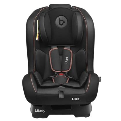 Imagem de Cadeira Cadeirinha de Bebê Carro Infantil Auto Cinto 5 Pontos 0 a 25 kg Regulável Preta Litet