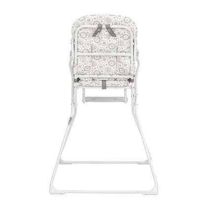 Imagem de Cadeira Cadeirinha de Refeição Alimentação para Bebê Infantil Bambini  Branco Introdução Alimentar Tutti Baby