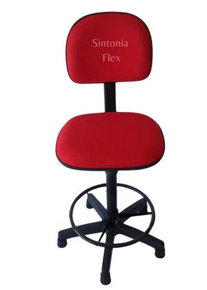 Imagem de Cadeira Caixa Alta Aro Base Sapata Fixapra Mercado Balcao