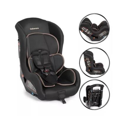 Imagem de Cadeira Carro Auto Galzerano Maximus Preto 0 A 25kg Infantil