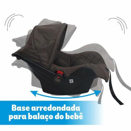 Imagem de Cadeira Carro Bebê Conforto Aconchego Passear 0+