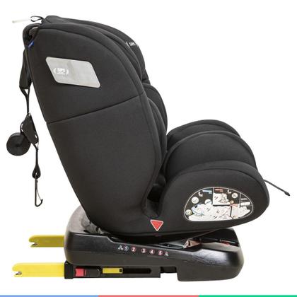 Imagem de Cadeira Carro Bebê Conforto Cadeirinha Auto Infantil 0 a 36kg 360º Reclinável Isofix Universe Kiddo
