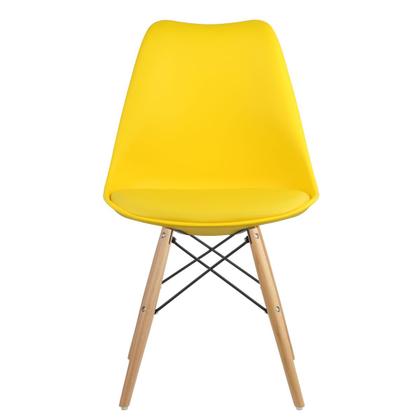 Imagem de Cadeira Charles Eames Dsw Soft Wood Eiffel Estofada