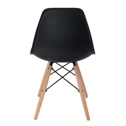 Imagem de Cadeira Charles Eames Eiffel Dkr Wood - Design - Preta