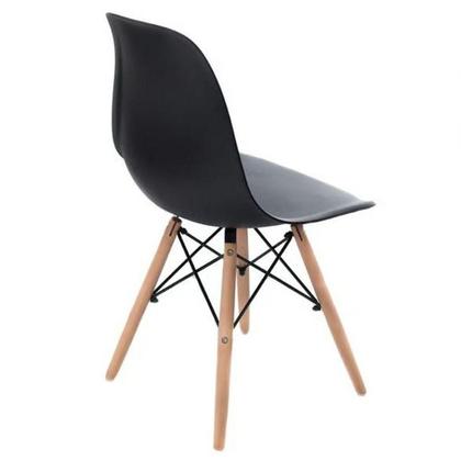 Imagem de Cadeira Charles Eames Eiffel Dkr Wood - Design - Preta